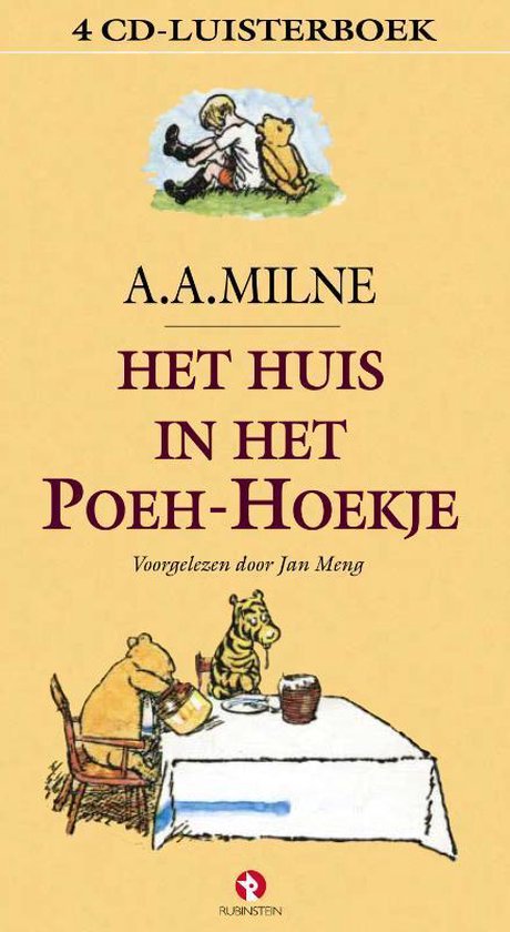 Cover van het boek 'Het huis in het Poeh-hoekje' van A.A. Milne
