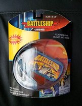 Battleship Carabiner Real Minigame Board and Pieces