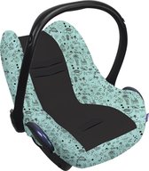 Limited Edition - Dooky Seat Cover 0+ - Autostoel hoes -  "Little Princess - Glow in the Dark"