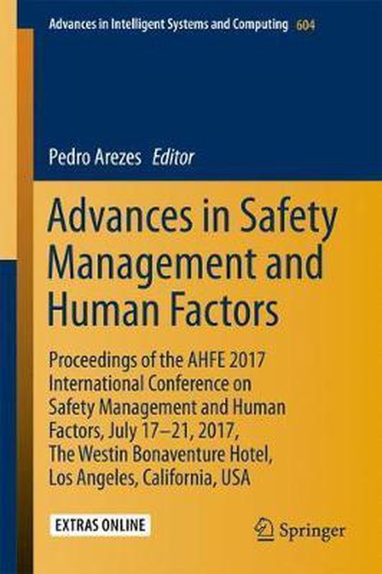 Advances in Safety Management and Human Factors - cover
