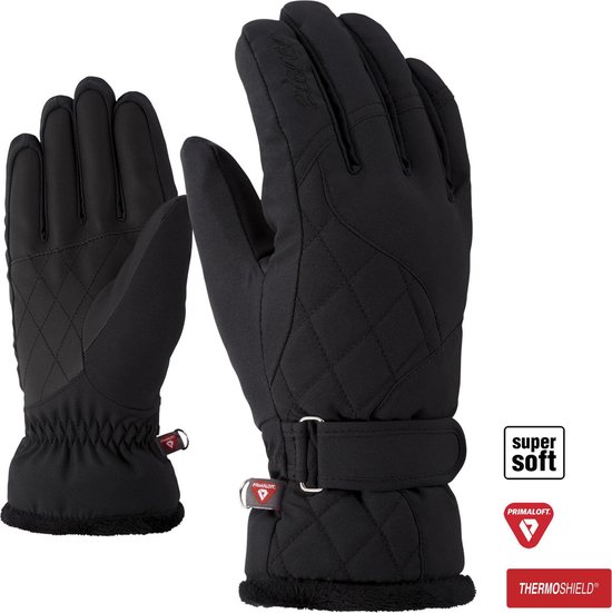 Ziener Keysa PR Ski Handschoenen Dames Wintersporthandschoenen - Vrouwen -  zwart | bol.com