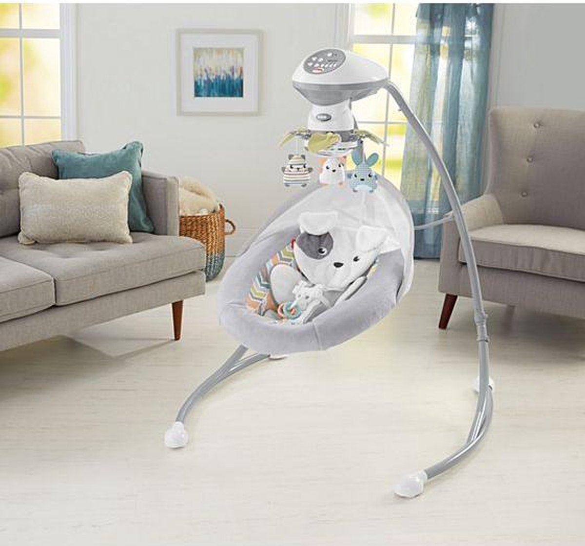 Bol Com Fisher Price Sweet Snugapuppy Swing