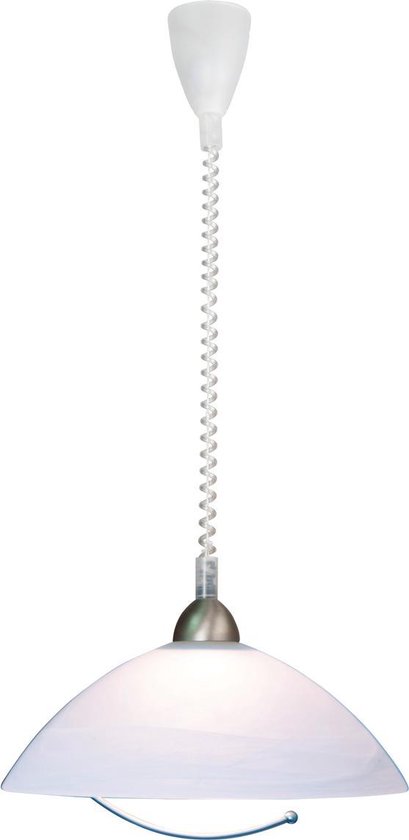Steinhauer Burgundy - Hanglamp - 1 lichts trekpendel - Staal | bol
