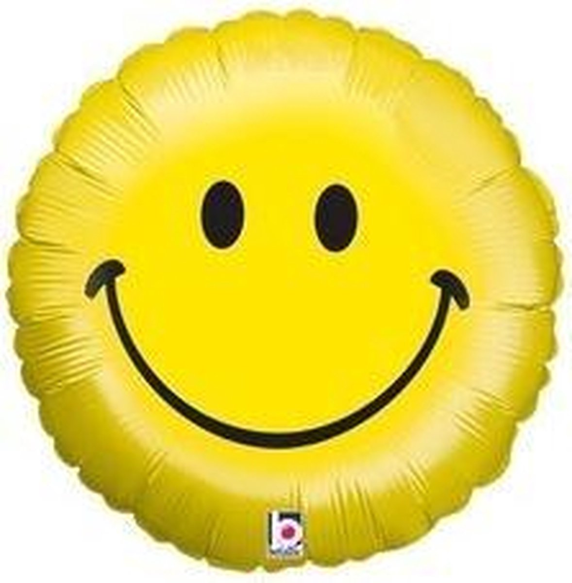 Folieballon Emoji Smiley Face 46cm