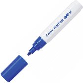 Pilot Pintor - Blauwe Verfstift - Medium - 1,4mm schrijfbreedte - Inkt op waterbasis - Dekt op elk oppervlak