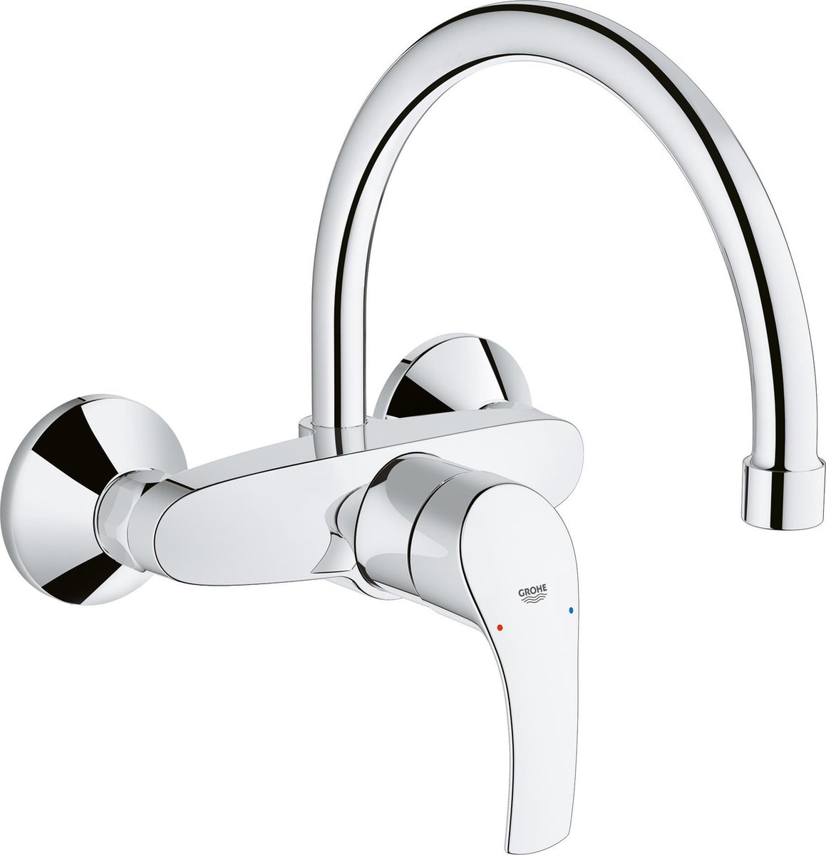 GROHE Eurosmart New keukenkraan, draaibereik 360 , GROHE StarLight