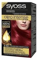 Syoss haarverf Oleo Intense5-92 Stralend rood