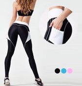 Hart Vormige Sportlegging - Maat L - Zwart/wit