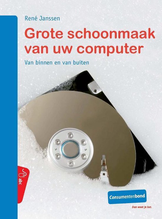 Cover van het boek 'Grote schoonmaak van uw computer' van R. Janssen