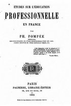 Etudes sur l'education professionelle en France