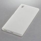 TPU Case voor Sony Xperia XA1 Plus - Transparant Matt (milky)