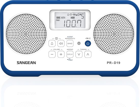 Radio portable Sangean H-203 - Radio DAB + et FM étanche - Radio de bain  numérique 