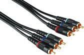 Hama Yuv-Cable 2X3 Cinch 5M/