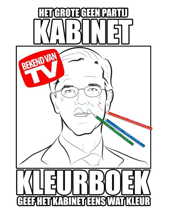 Het Grote Geen Partij Kabinet Kleurboek