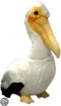 Pluche witte pelikaan knuffel 26 cm