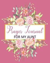 Prayer Journal For My Aunt