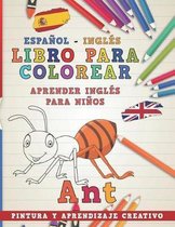 Libro Para Colorear Espanol - Ingles I Aprender Ingles Para Ninos I Pintura Y Aprendizaje Creativo