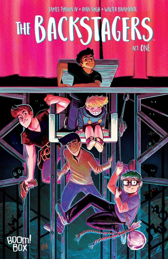 The Backstagers 1 - The Backstagers #1 - cover