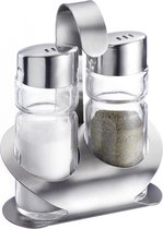 Westmark  Peper-zoutstel 8,6 x 5,5 x 11,4 cm - RVS - Glas