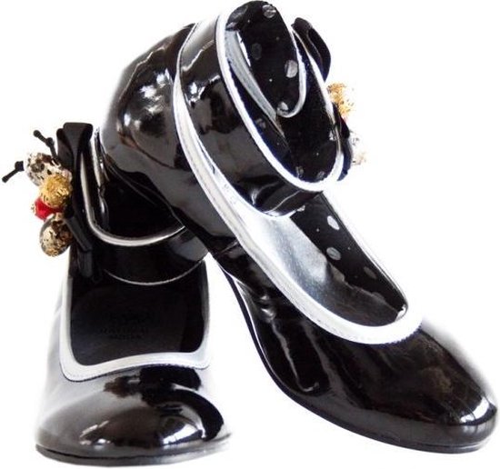Spaanse Prinsessen schoenen zwart lak maat 28 - binnenmaat 19 cm - | bol.com