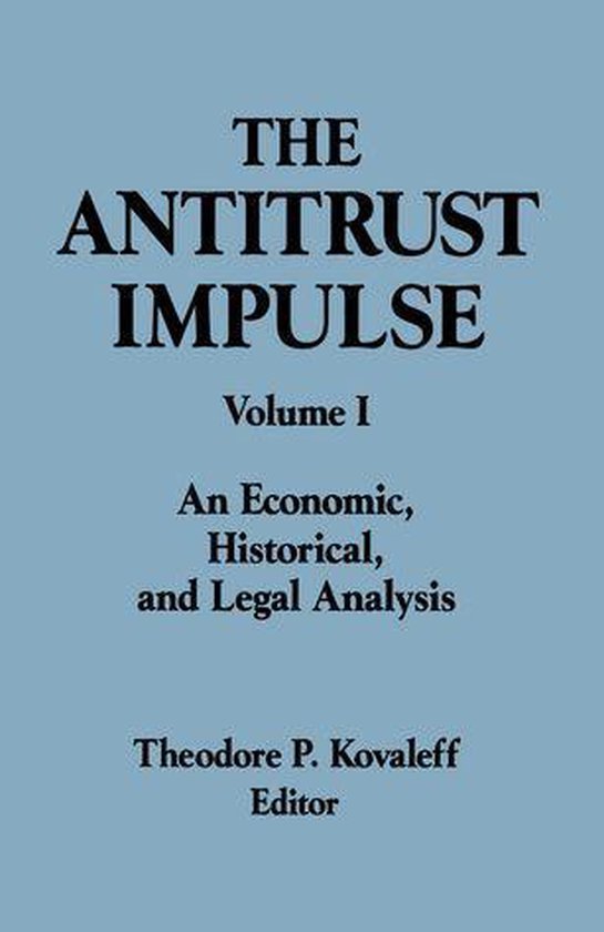 The Antitrust Division of the Department of Justice - cover