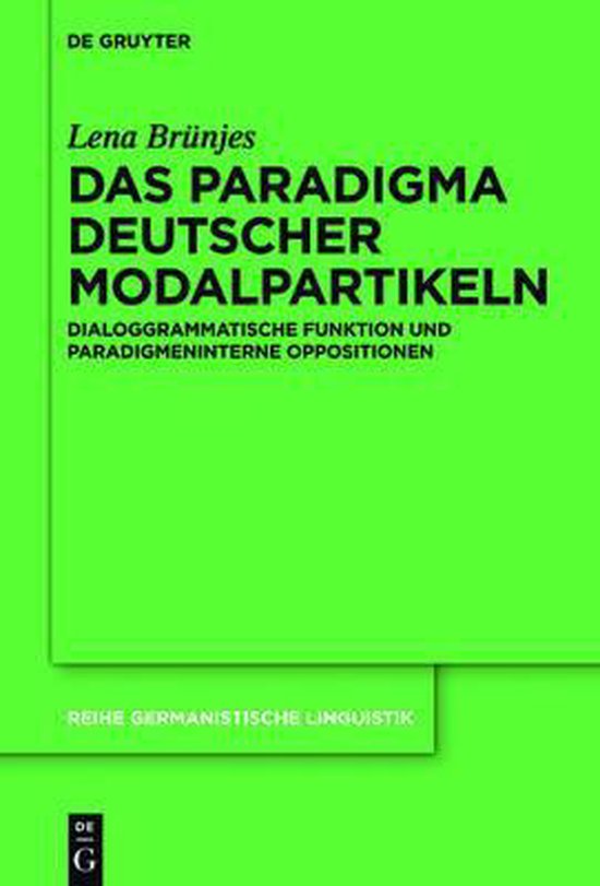 Das Paradigma deutscher Modalpartikeln - cover