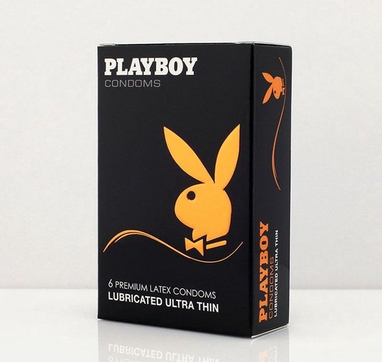 Playboy Condooms Extra Dun - 6 stuks. 