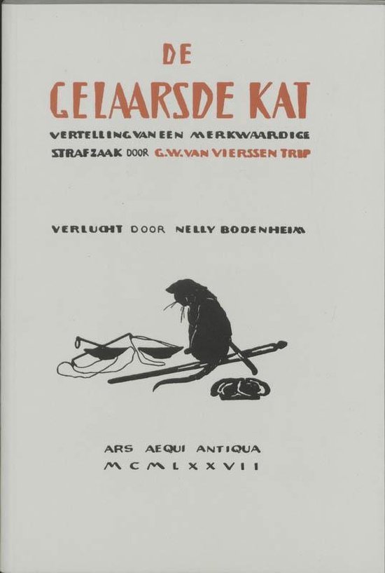 Cover van het boek 'De gelaarsde kat / druk 1' van G.W. van Vierssen Trip
