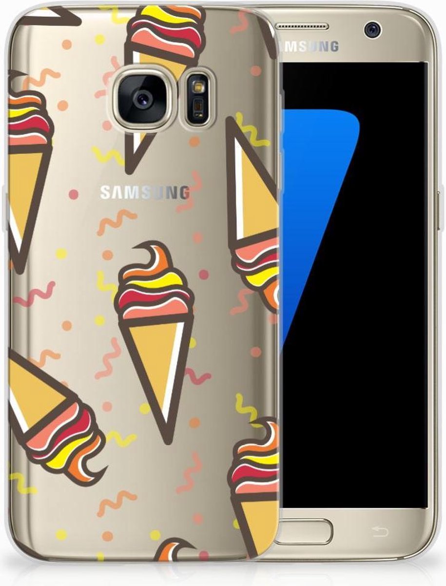 Samsung Galaxy S7 Siliconen Case Icecream