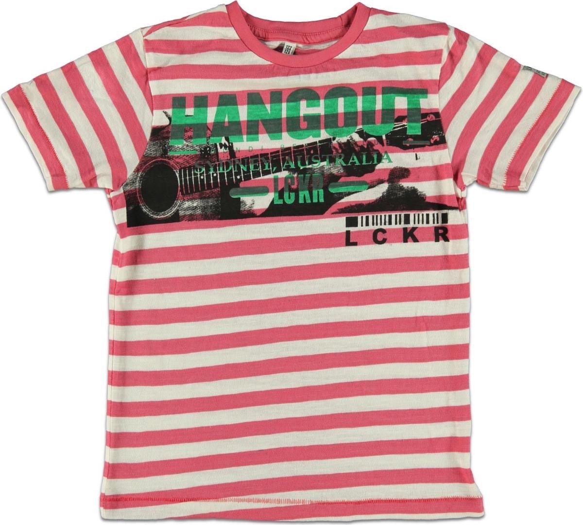LCKR Jongens T-shirt - Rood - Maat 170