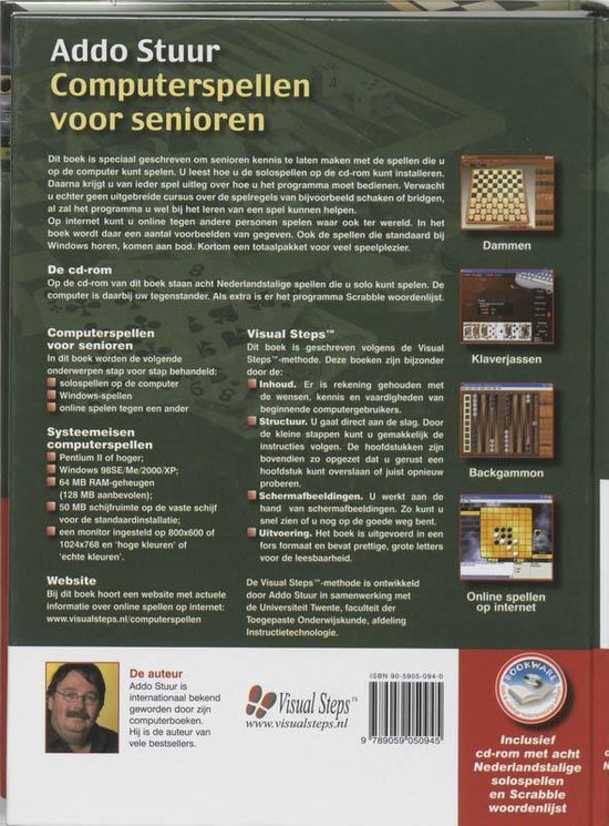 Computerspellen Voor Senioren + Cd-Rom, Addo Stuur | 9789059050945 | Boeken  | bol.com