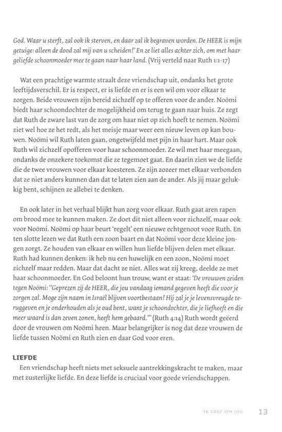 Ik geef om jou
