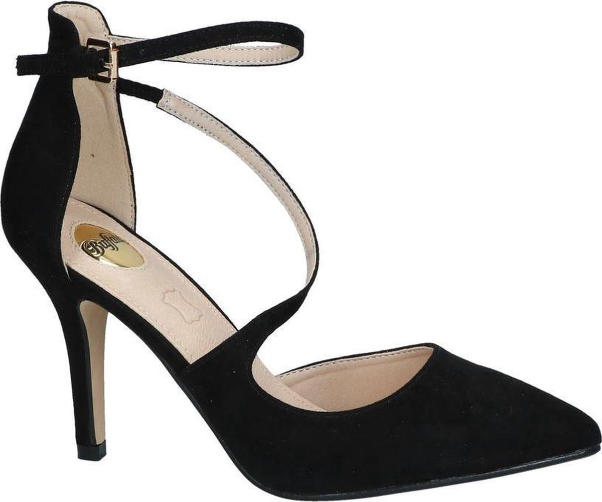 Zwarte pump met bandje sale