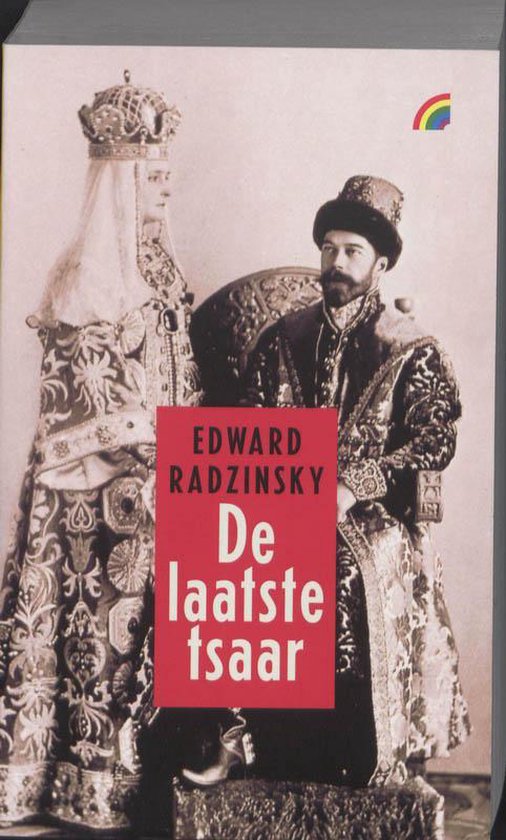 Cover van het boek 'Laatste tsaar' van E. Razinsky en Edvard Radzinskij