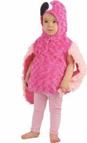BOLO PARTY - Pluche roze flamingo outfit voor kinderen - 86/92 (18-24 maanden)