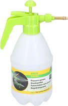 Kinzo - Groene drukspuit plantenspuit/plantensproeier 2 liter - Zaaibed plantenspuiten - Onkruidverdelger