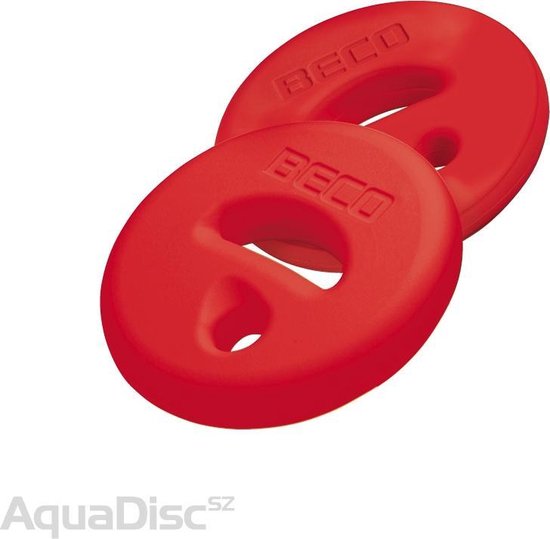 Beco Aquafitness accessoire Aquadisc Rood - 2 stuks