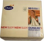 Duni servet Dunilin - 40x 40 cm - 45 stuks