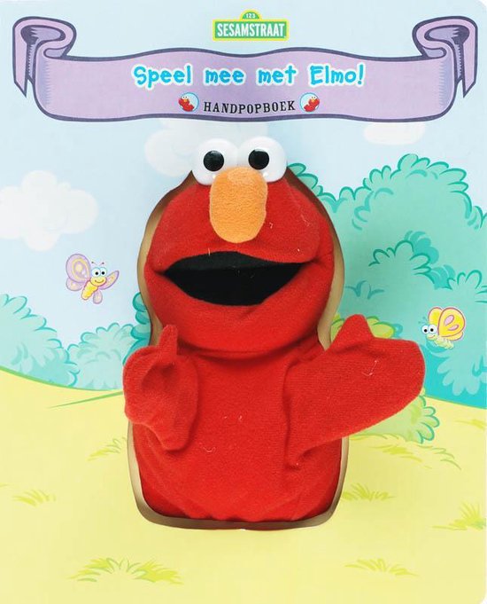 Cover van het boek 'Speel mee met Elmo SRSamstraat'
