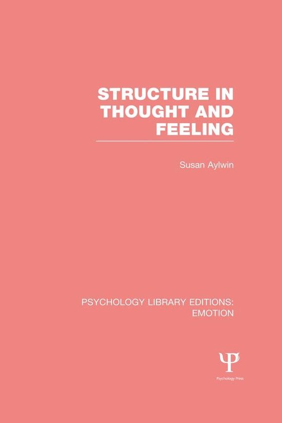 Structure in Thought and Feeling (Ple - cover