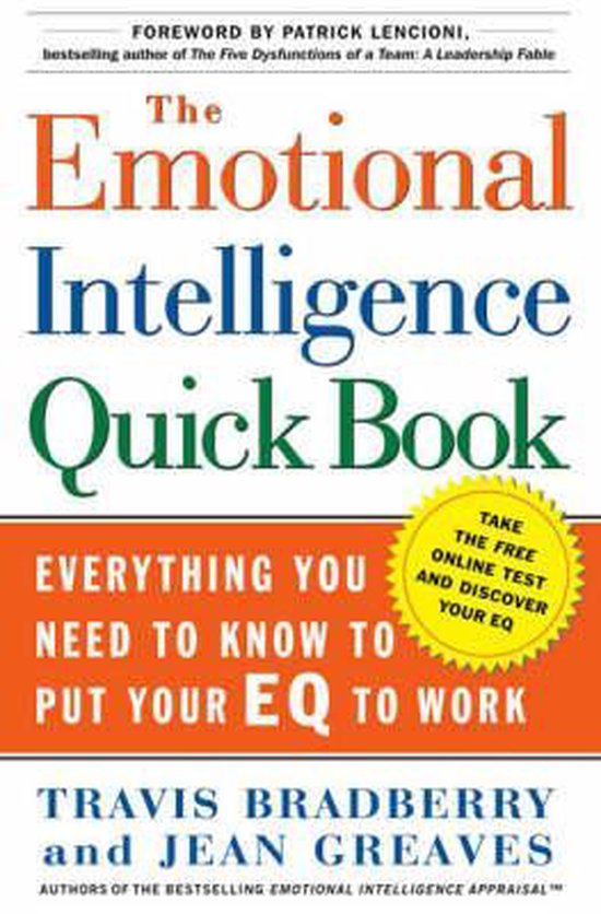 The Emotional Intelligence Quick Book Dr Travis Bradberry 9780743273268 Boeken Bol Com