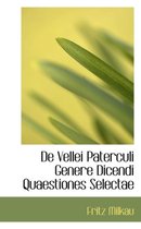de Vellei Paterculi Genere Dicendi Quaestiones Selectae