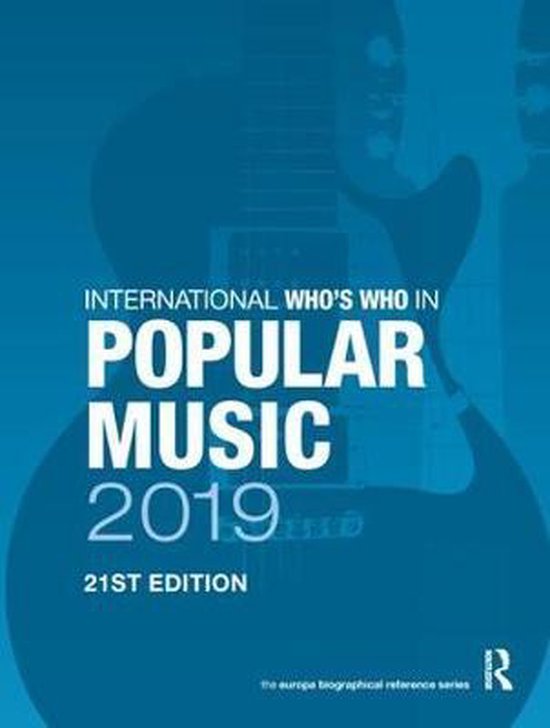 International Who's Who in Popular Music 2019