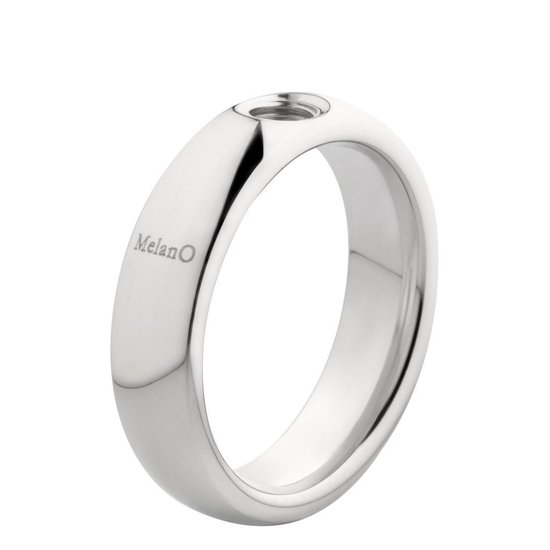 MelanO Vivid Ring - Zilverkleurig - Maat 60