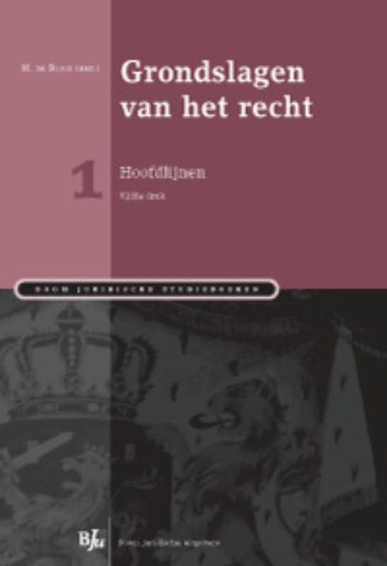 1 grondslagen van het recht - cover