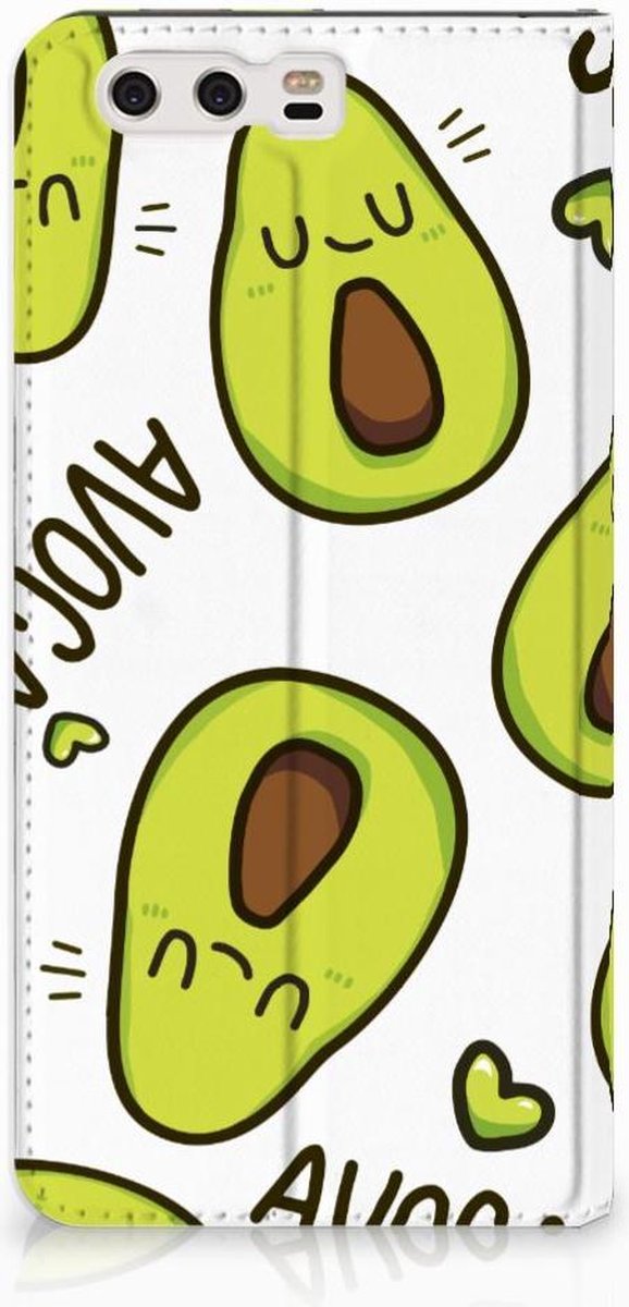 Book Case voor Huawei P10 Plus Magnet Case Avocado Singing