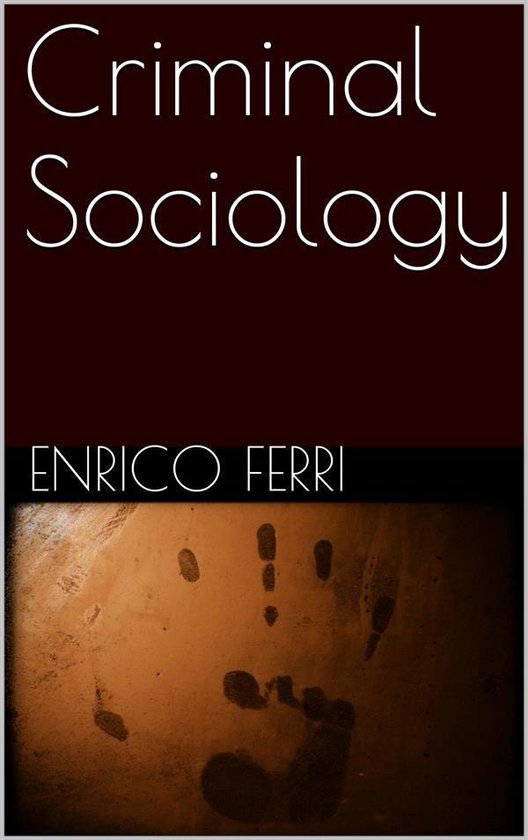 Criminal Sociology - cover