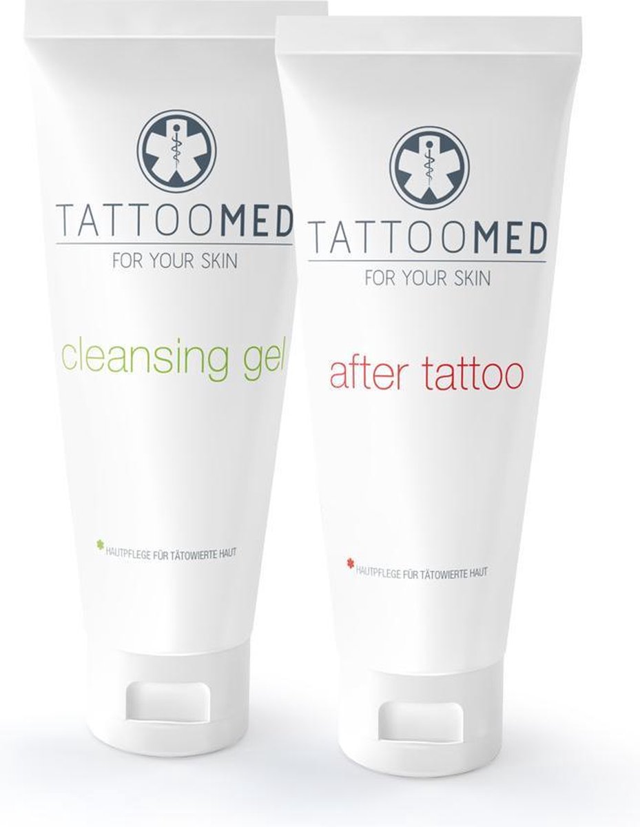 TattooMed Care Bundel 100ml + Tattoo Folie: Optimale verzorging voor je nieuwe tattoo!