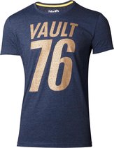 Fallout 76 - Golden 76 Men T-Shirt - Blue - L