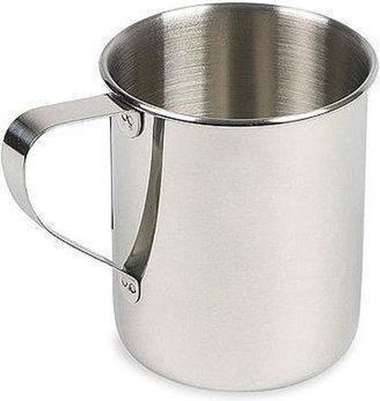 Bol de camping - COLAXI - 250 ml - PBT - Poignée en acier - Léger et